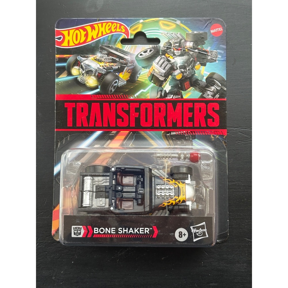 NEW: Hot Wheels x Transformers Collaborative Bone Shaker Action Figure